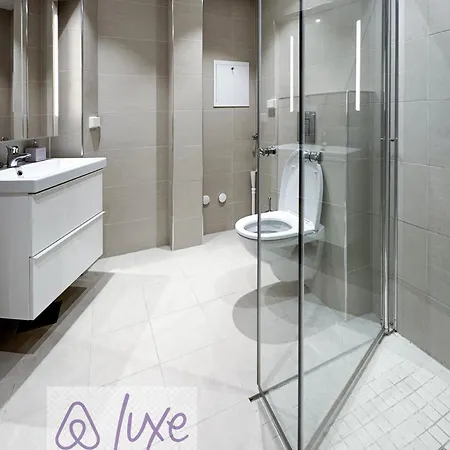 Lägenhet Modern King Bed Fast Wifi Relax *